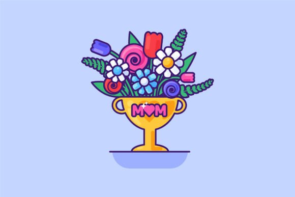 Best Mom Greeting Graphics and Illustrations Review
