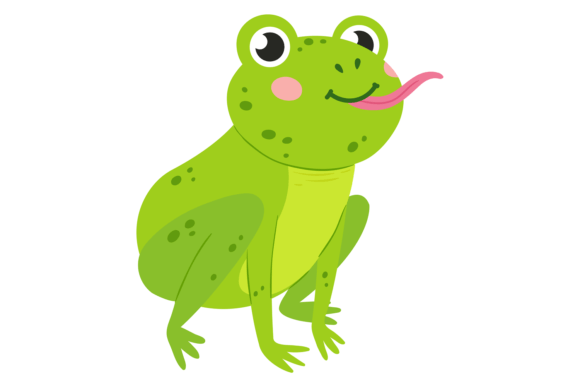 Funny Frog with Tongue Out Embroidery Review