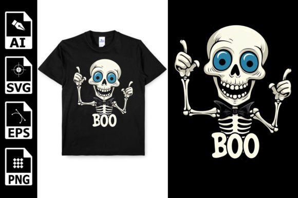 Funny Skeleton Boo Halloween Review