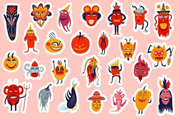 Halloween Characters SVG Bundle: Graphics and Illustrations for Fun Branding