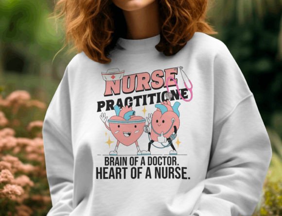 Nurse Practitioner Png, Nurses Week Png for Graphics and T-Shirt Designs