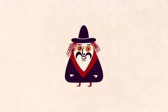 Strange Funny Halloween Character: Graphics & Illustrations Review
